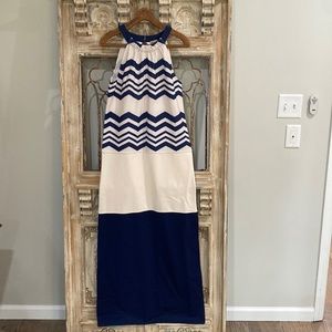 Cremiex Halter Maxi Dress